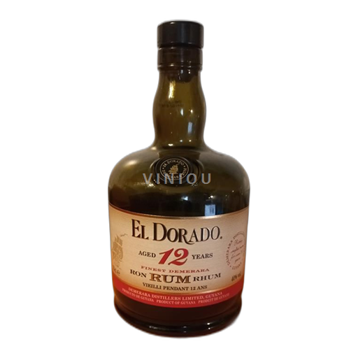 Rum Oud EL DORADO 12 YEARS DEMERARA DISTILLERS LTD 12a Guyana Demerara