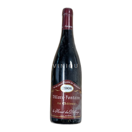 Bourgondië Niet gespecificeerd Grand Cru Château Villars Fontaine Le Haut du Village 2008