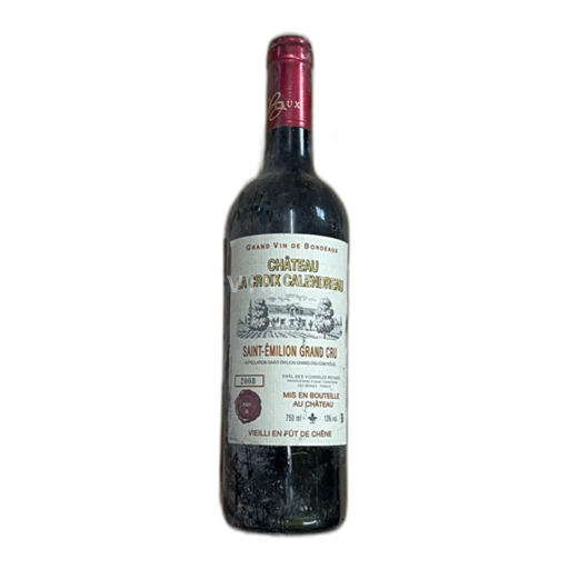 Bordeaux Saint-Émilion Grand Cru Grand Cru Château La Croix Calendreau 2008