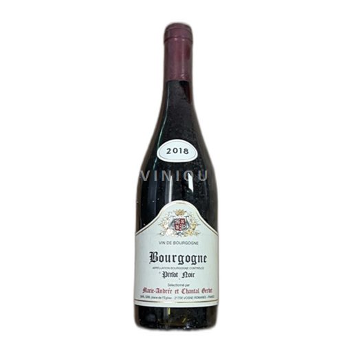 Bourgogne Hautes Côtes de nuits Marieandrée Et Chantal Gerbet 2018
