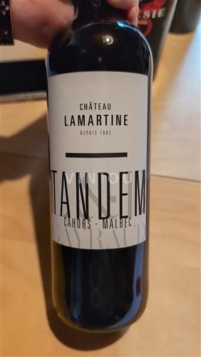 Sydväst Cahors Château Lamartine Tandem 2023