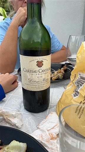 Bordeaux Listrac-Médoc Cru Bourgeois Château Cantegric 2002