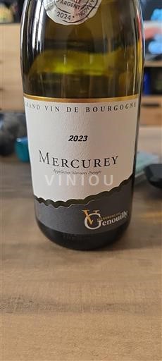 Burgundi Mercurey Vignerons de Genouilly 2023