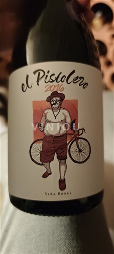 Vine Rouge sec El Pistolero Viña Rosal 2016 Spanien Aragonien Campo de Borja DO