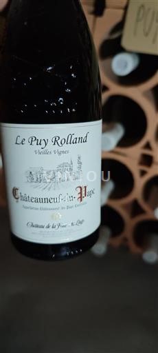 Rhônen laakso Châteauneuf-du-Pape Château La Font du Loup Le Puy Rolland Vieilles Vignes 2017