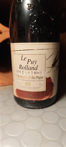 Valle del Ródano Châteauneuf-du-Pape. Le Puy Rolland 2007