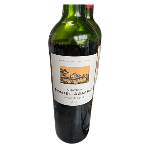 Bordeaux Haut-Médoc Château Agassac Pomiès 2016