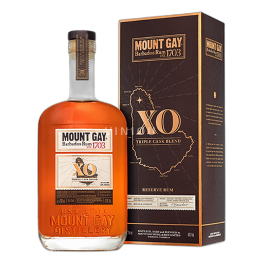 Rhum Vieux XO MOUNT GAY 10a Barbade