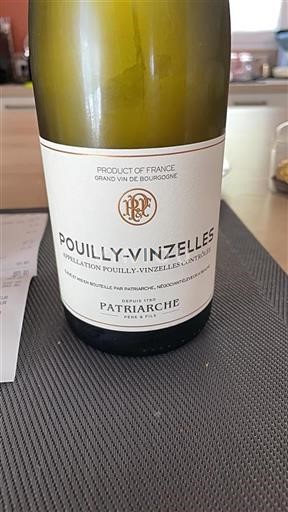 Burgundy Pouilly-Vinzelles Patriarche Père & Fils Non-Vintage