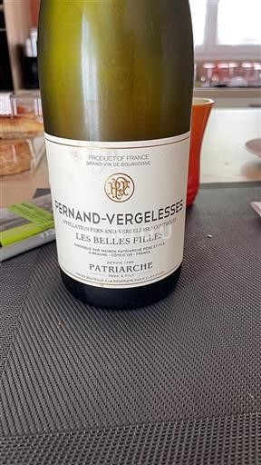 Burgundy Pernand-Vergelesses Patriarche Père & Fils Les Belles Filles Non-Vintage