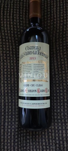 Bordeaux Saint-Émilion Grand Cru Grand Cru Château Balestard La Tonnelle 2015