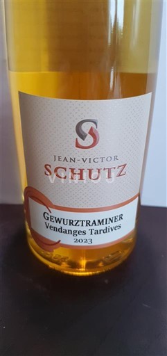 Elsass Vendanges Tardives Jean-Victor Schutz 2023