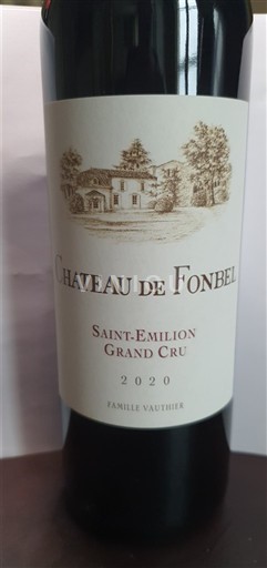 Bordeaux Saint-Émilion Grand Cru Grand Cru Château Fonbel 2020
