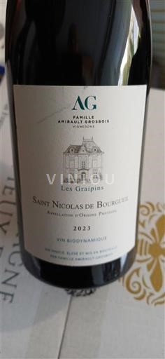 Loiredalen Saint-Nicolas-De-Bourgueil Famille Amirault Grosbois Les Graipins 2023