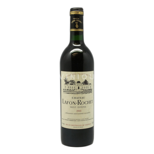 Bordeaux Saint-Estèphe Chateau Lafon-Rochet 1988