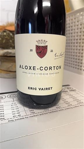 Bourgogne Aloxe-Corton Eric Vairet 2023