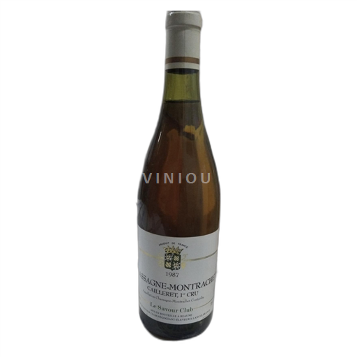 Burgundija Chassagne-Montrachet Le Savour Club Cailleret 1er Cru 1987