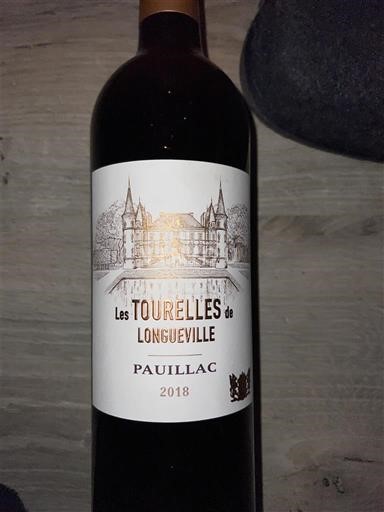 Bordeaux Pauillac Château Pichon Longueville Baron Les Tourelles de Longueville 2018