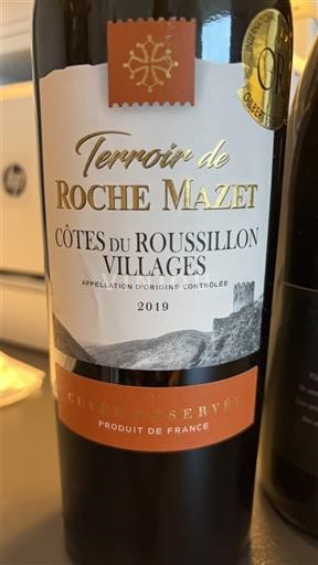 Roussillon Côtes du Roussillon Villages Roche Mazet Terroir de 2019