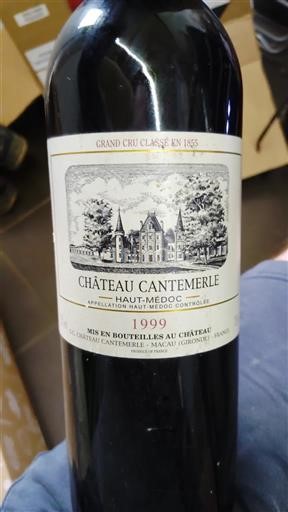 Bordeaux Haut-Médoc Grand Cru Classé Château Cantemerle 1999