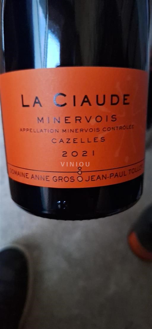 Langvedok Minervois Domaine Anne Gros et Jean-Paul Tollot La Ciaude 2021