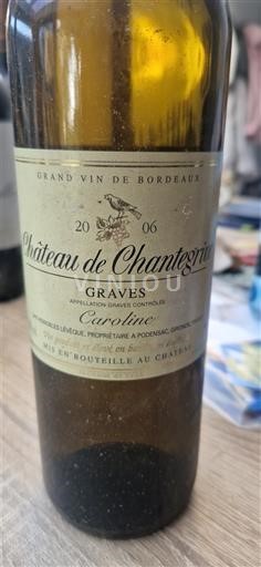 Bordeaux Graves Château Chantegrive Caroline 2006
