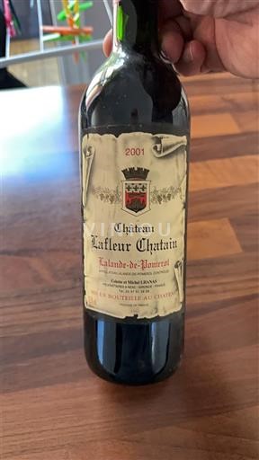 Bordeaux Lalande-de-Pomerol Château Lafleur Chatain 2001