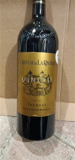 Burdeos Fronsac Château La Rivière 2016