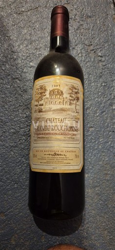 Bordeaux Saint-Émilion Grand Cru Grand Cru Château Grande Rouchonne 2001