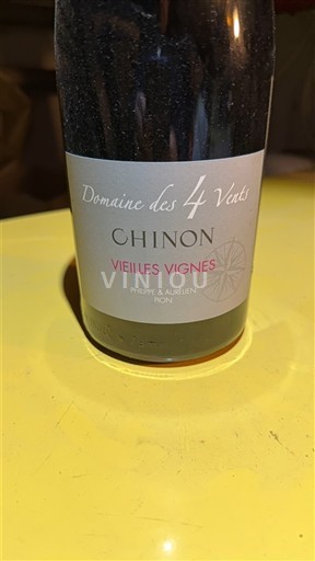 Valle del Loira Chinon Domaine Des 4 Vents Vieilles Vignes 2023