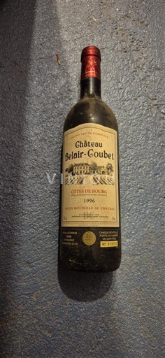 Burdeos Côtes-de-bourg Château Belair-Coubet 1996