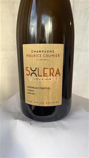 Champagne Sâm-panh Maurice Grumier Solera Không niên vụ