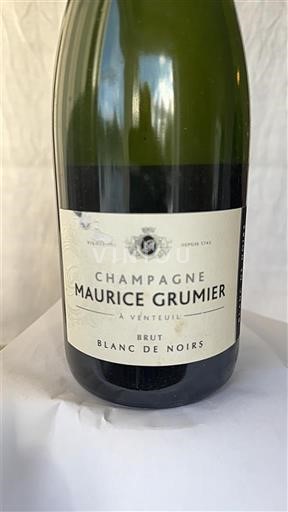 Champagne Sâm-panh Maurice Grumier Blanc de Noirs Không niên vụ