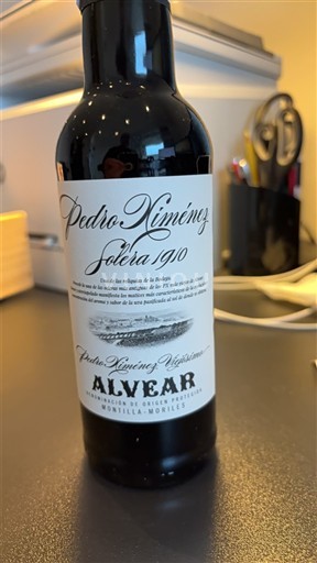 Andalusia Montilla-moriles Alvear Pedro Ximénez Solera 1910 Không niên vụ