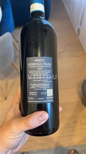 Piemonte Nebbiolo d'Alba Mascarelllo Michele 2020
