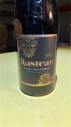 Thung lũng Rhône Rasteau Cave des vignerons de Sablet 1935 2021