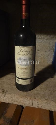 Bordeaux Haut-Médoc Château Grand Brun 2005