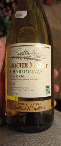 Languedoc și Roussillon Vin de Pays d'Oc Roche Mazet Rondeur & Équilibre 2024