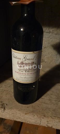 Burdeos Bordeaux superior Château Grand Rousseau Les Chênes Sin añada