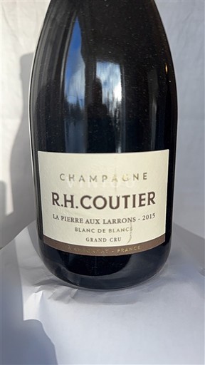 Šampanja Šampanjec Grand Cru R.H. Coutier La Pierre aux Larrons 2015