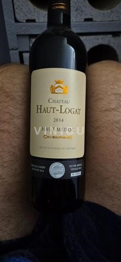Bordeaux Haut-Médoc Cru Bourgeois Château Haut-Logat 2014