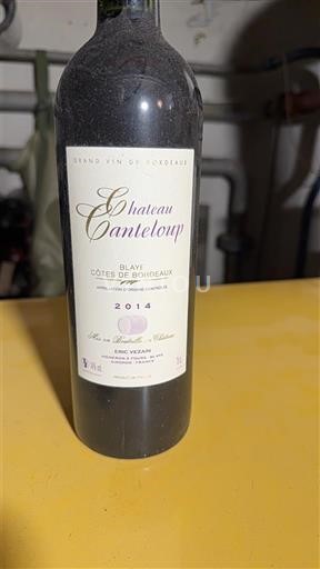Burdeos Blaye-Côtes de Burdeos Château Canteloup 2014