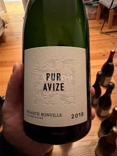 Champagne Šampanské Grand Cru Franck Bonville Pur Avize 2018