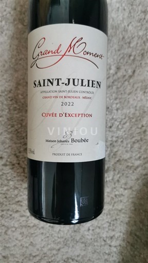 Bordeaux Saint-Julien Maison Johanes Boubée Grand Moment d'Exception 2022