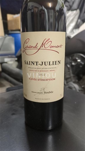 Bordeaux Saint-Julien Maison Johanes Boubée Grand Moment d'Exception 2022