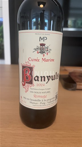 Roussillon Banyuls Manya-Puig-Valette Marine 2024