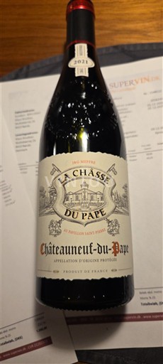 Thung lũng Rhône Châteauneuf-du-pape La Chasse du Pape 2021