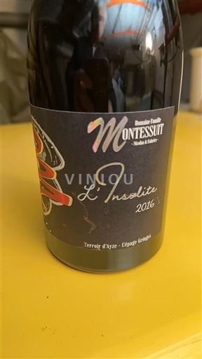 Savoie en Bugey Savoie (wijn van) Montessuit L'Insolite 2016