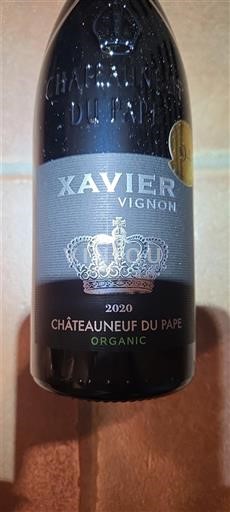 Vallée du Rhône Châteauneuf-du-pape Xavier Vignon 2020
