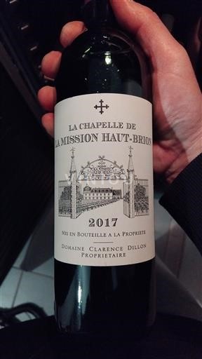 Bordeaux Pessac-Léognan La Mission Haut-Brion La Chapelle de La Mission Haut-Brion 2017